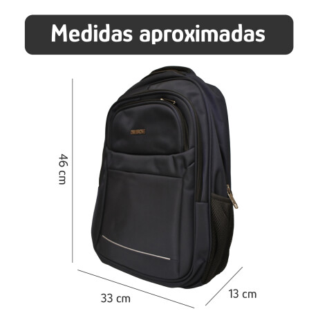 Mochila Sport 18" Para Notebook Candado Integrado Reforzada Azul