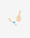 Dijes Lucky charm Set De Dijes Mano Y Corazón - Dorado