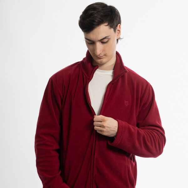Campera Micropolar Lt Wine