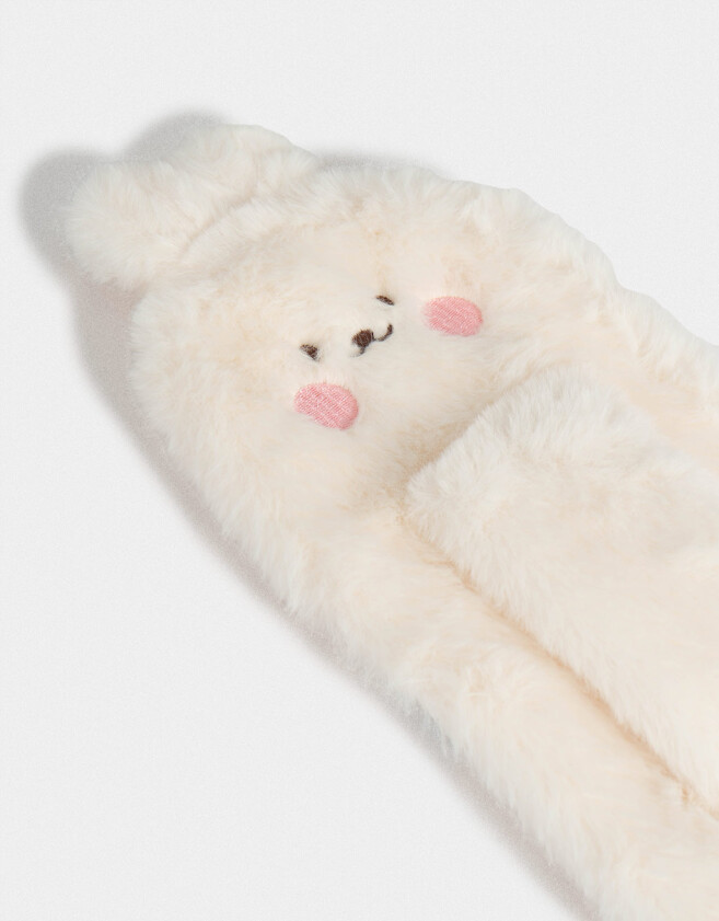 Bufandas y Chalinas Infantiles Animalito Bufanda Infantil Conejito - Blanco Crudo