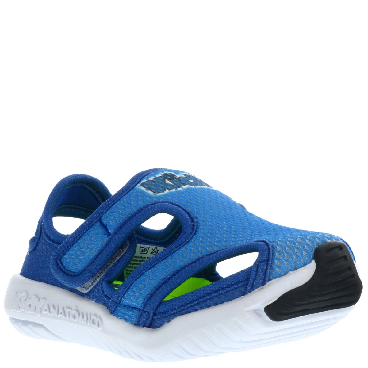 Championes Infantiles KIDY CARLY con aberturas y velcro - Azul 