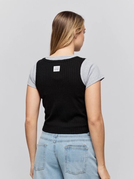 MUSCULOSA P.CAKE CAMPIELLO NEGRO