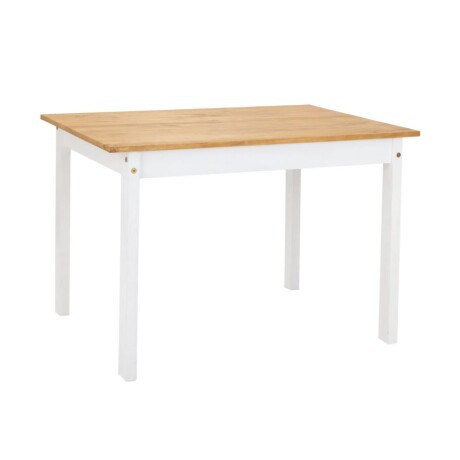 Juego de Comedor Lucia Plus 4 Sillas Madera - Blanco 2794 Juego de Comedor Lucia Plus 4 Sillas Madera - Blanco 2794