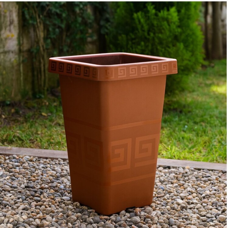 Maceta piramidal 10 Litros REF 0850 - TERRACOTA Maceta piramidal 10 Litros REF 0850 - TERRACOTA