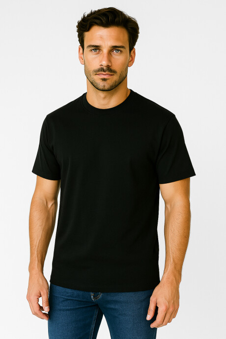 Remera Mercho Negro