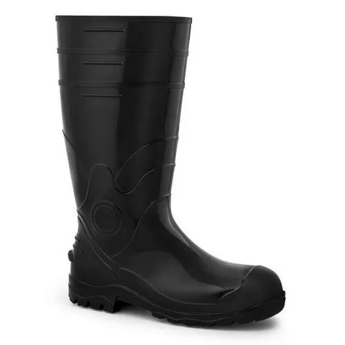 Bota Worksafe Industrial Negra Pvc Int Algodón 