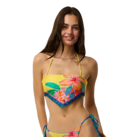 Top Rip Curl Bliss Scarf Bandeau Top Multicolor
