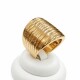 Anillo facetado Oro 9kt Anillo facetado Oro 9kt