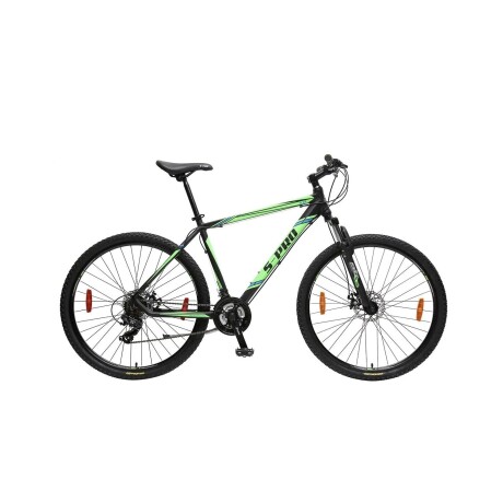 Bicicleta montaña S-PRO VX rodado 29 shimano 21 cambios y frenos de disco Verde