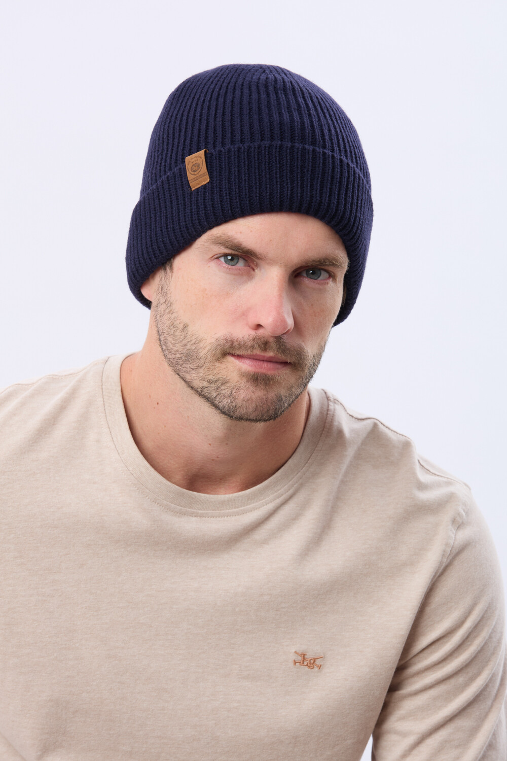 GORRO TEJIDO Azul