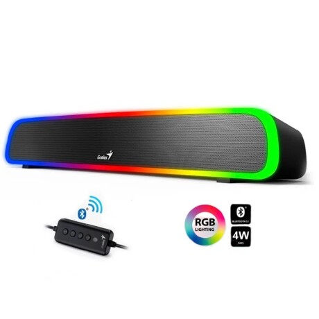 Parlante Genius Soundbar 200BT Bluetooth Rgb 001