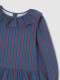 Vestido Rayas Azul Pavo