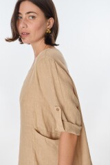 Vestido New Cocota Beige