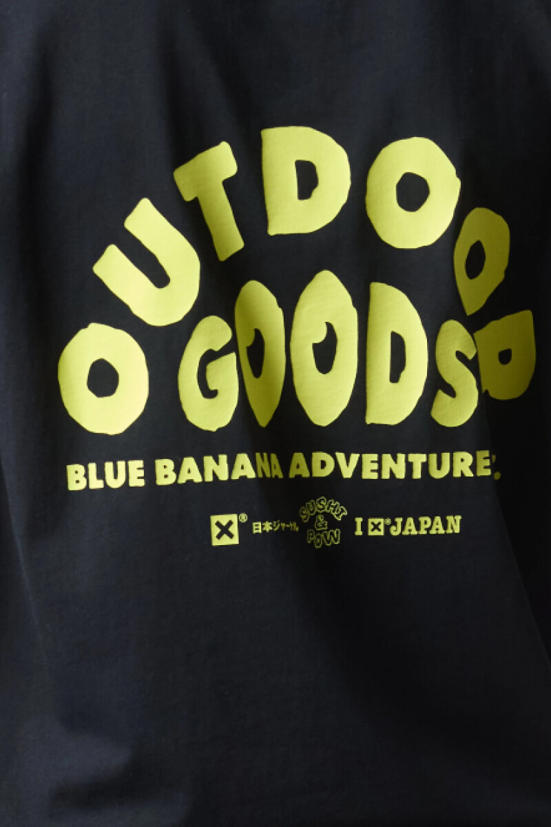 Camiseta Blue Banana - Goods Negra