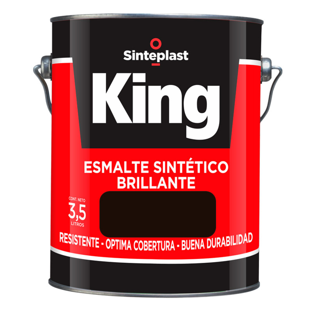 King Esmalte Brillante - Marrón 