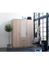 Armario VELLERUP 151x200 combi roble Armario VELLERUP 151x200 combi roble