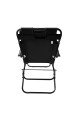 Silla Plegable de Camping Discovery Negro