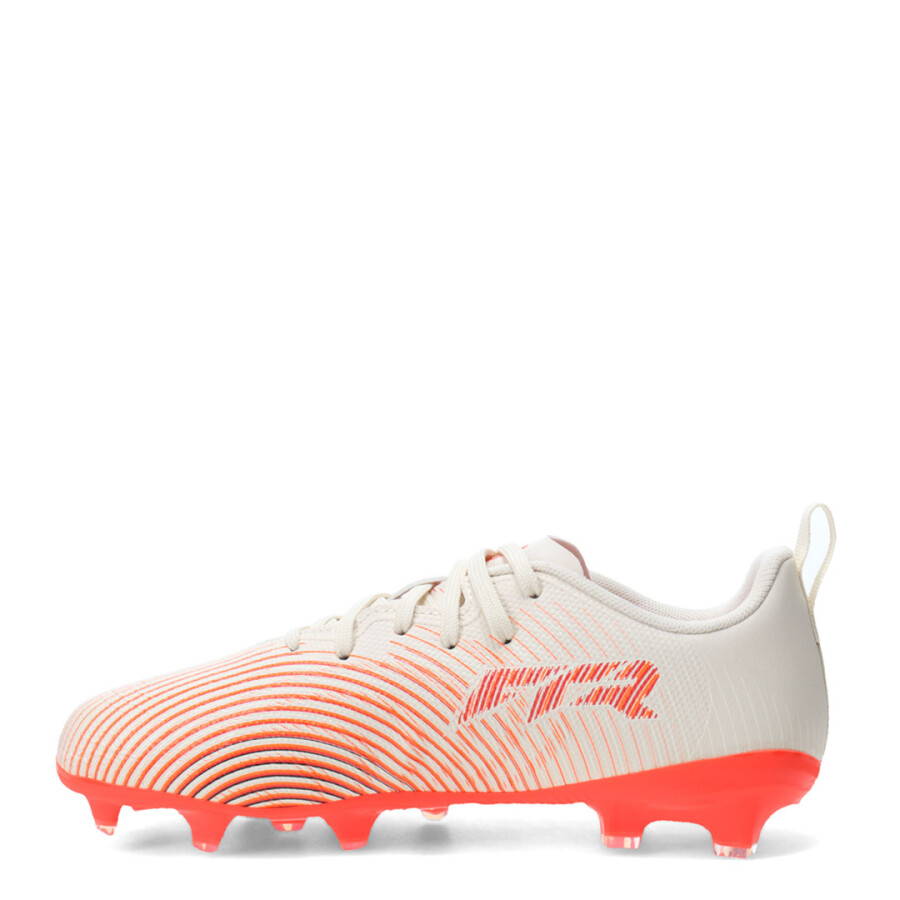 Championes de Niños Puma Futbol Future 9 Play Fg Ag Junior Beige - Naranja