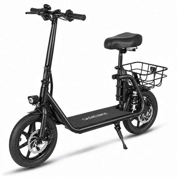 Monopatín Bicicleta Scooter Samebike Sm-c02 500w NEGRO