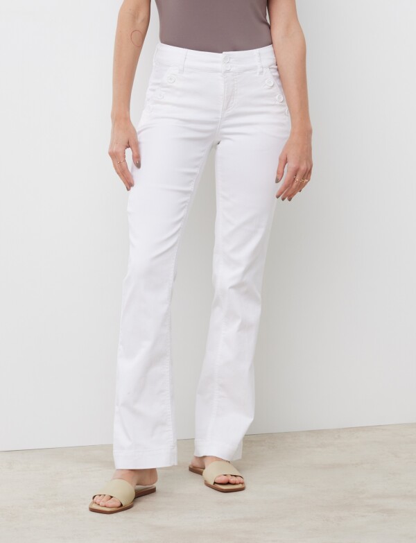 Jean Semi Oxford BLANCO