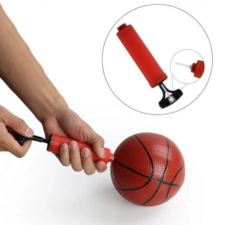 Tablero Aro Basketball + Base + Red+ Pelota +inflador Bkt001012