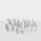 Aros Argollas Set Chunky Edition Set De Argollas Chunky Edition - Plateado