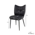 Juego De Comedor Mesa 1.60m + 4 Sillas Acolchonadas Ecocuero Gris Liso Juego De Comedor Mesa 1.60m + 4 Sillas Acolchonadas Ecocuero Gris Liso