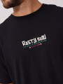 T-SHIRT EXAVI RUSTY Negro