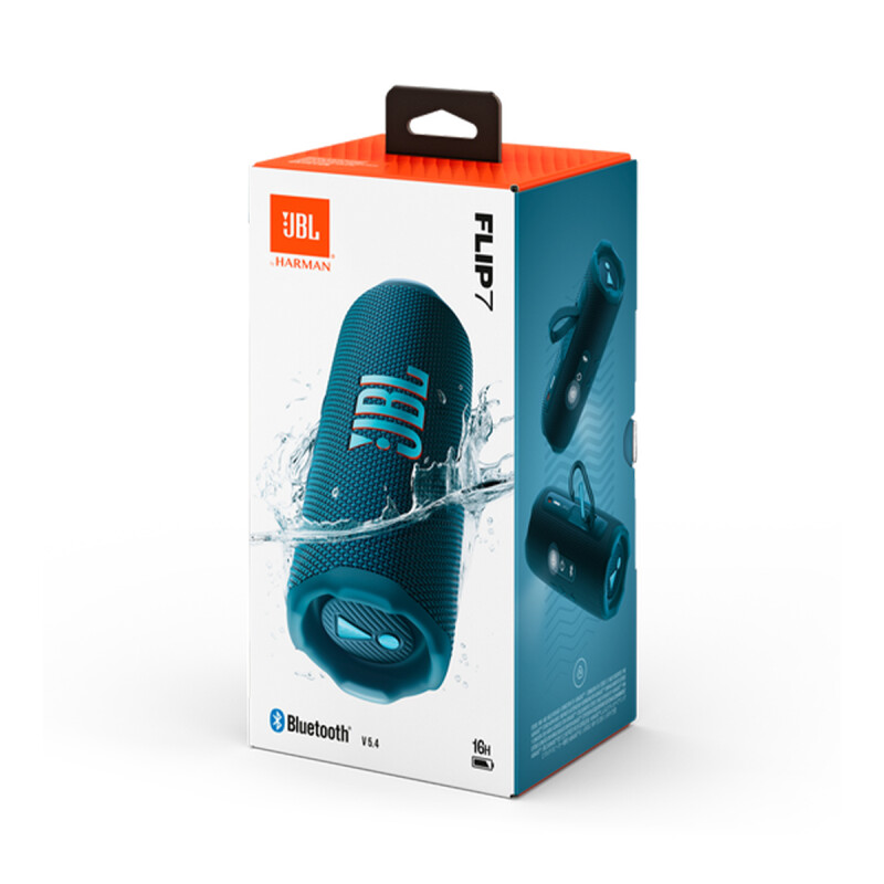 Parlante portátil JBL Flip 7 Waterproof Bluetooth Azul Parlante portátil JBL Flip 7 Waterproof Bluetooth Azul