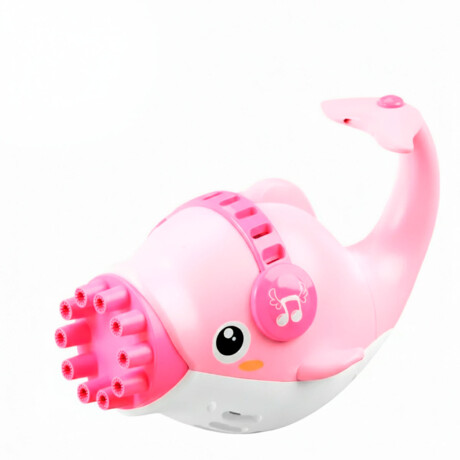 Pistola Ametralladora Eléctrica Tik Tok Diseño Animal Delfin Rosado