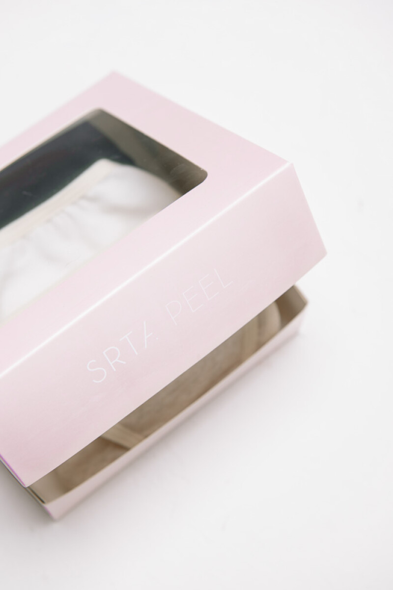 Pack de 3 Pantie Peel [B17] Algodón - Crema, Gris y Negro Pack