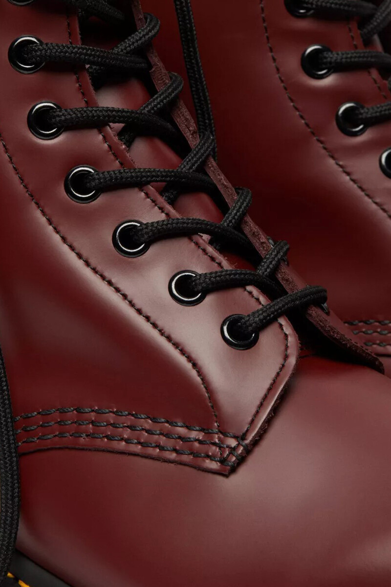 1464 8 EYE BOOT-SMOOTH Bordo