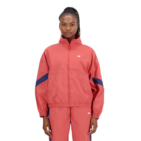 Campera New Balance de dama - WJ31500ASU RED