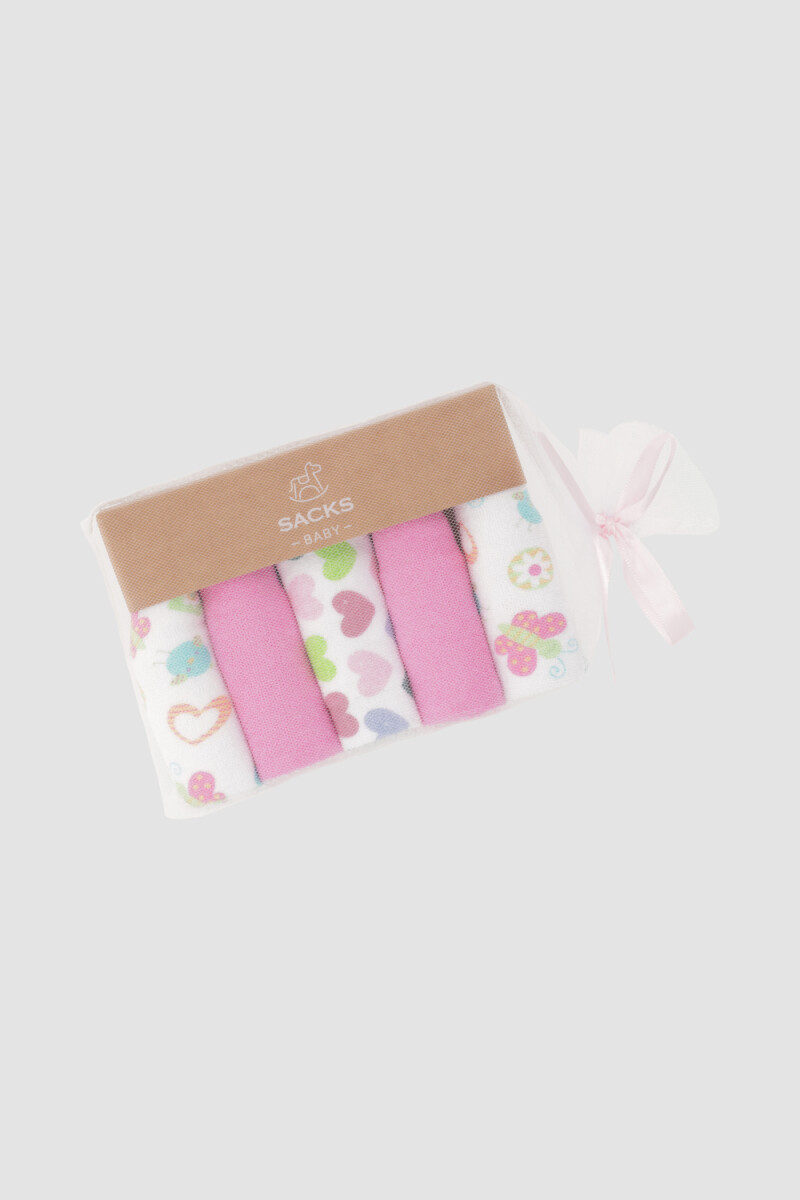 Pack babitas rosa - Rosado 