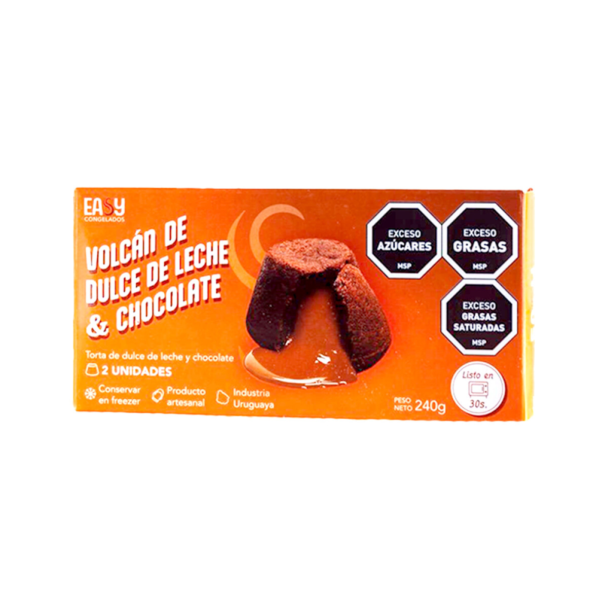 Volcan De Ddl Y Choco Easy X 2 Unid. 