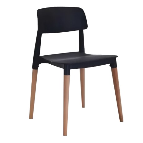 Juego de comedor 4 sillas Milan - Negro Juego de comedor 4 sillas Milan - Negro