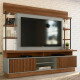 Rack Para TV Hasta 60 Pulgadas Salvador Con LED y Puertas Corredizas Rack Para TV Hasta 60 Pulgadas Salvador Con LED y Puertas Corredizas