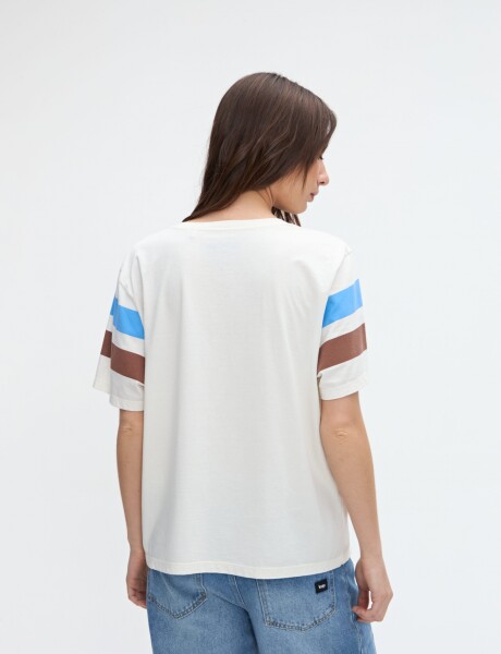Remera Gaia Off white