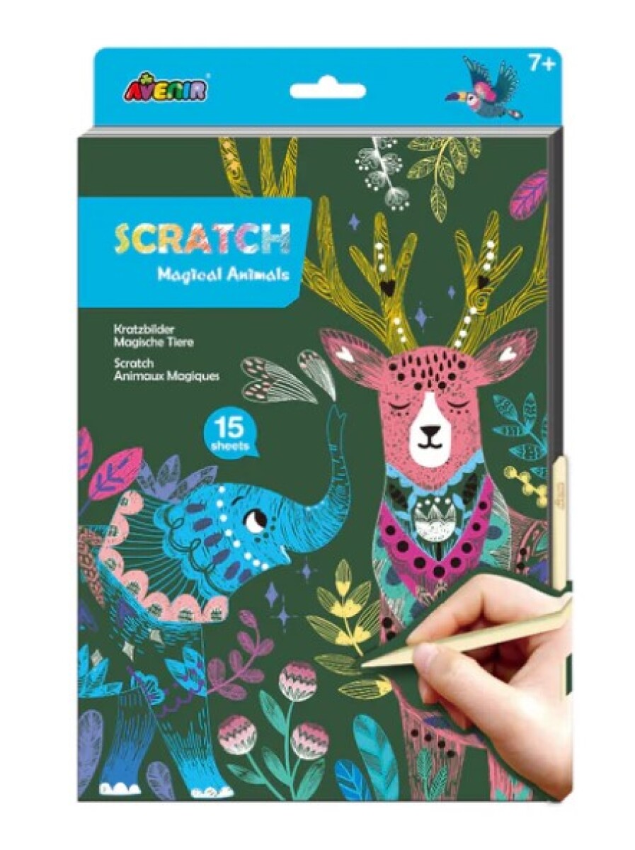 Scratch A4 Animales Mágicos 