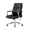 Silla Escritorio Cromada Mariposa Negro Rt-728a Silla Escritorio Cromada Mariposa Negro Rt-728a