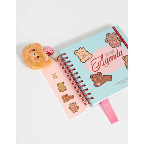 Agenda Ositos 2026 Combinacion Multicolor