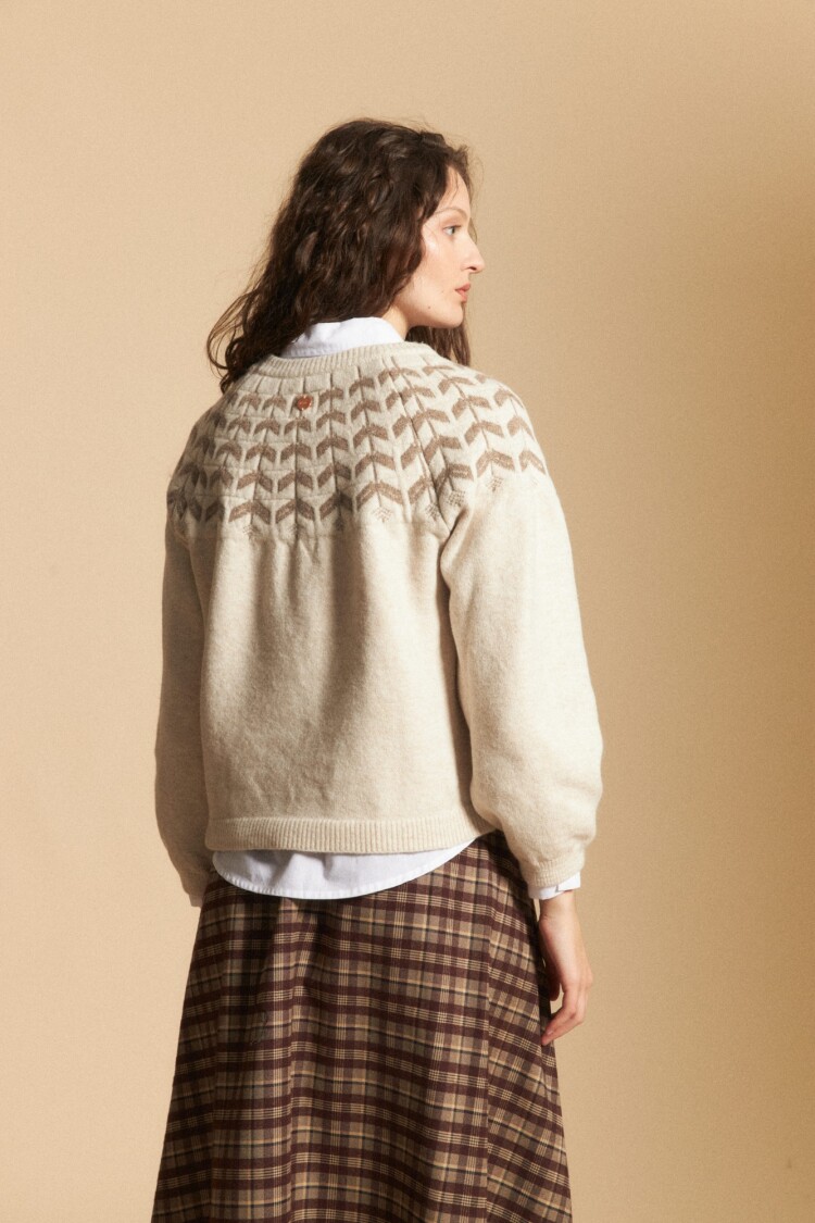 SWEATER LEOPOLD Crudo