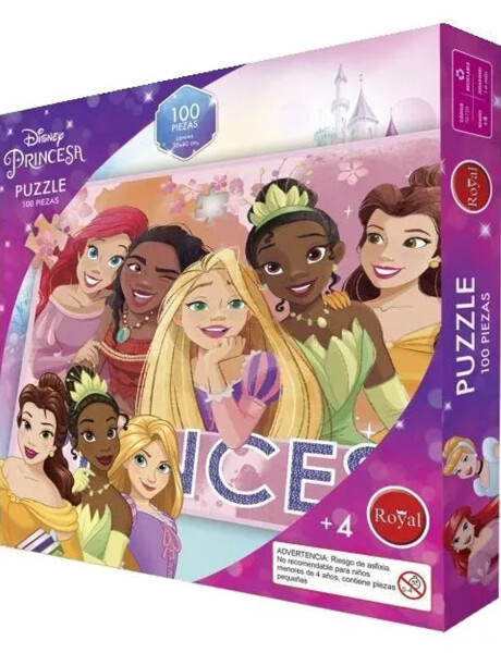 Puzzle de Princesas de Disney 100 piezas Royal Puzzle de Princesas de Disney 100 piezas Royal