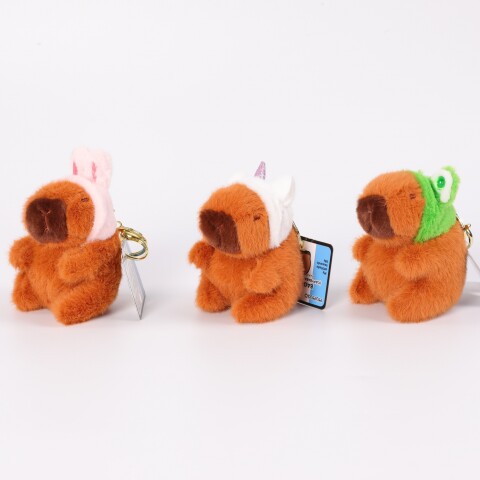 COLGANTE PARA BOLSO (CAPIBARA CON DIADEMA DE DIBUJOS ANIMADOS) COLGANTE PARA BOLSO (CAPIBARA CON DIADEMA DE DIBUJOS ANIMADOS)