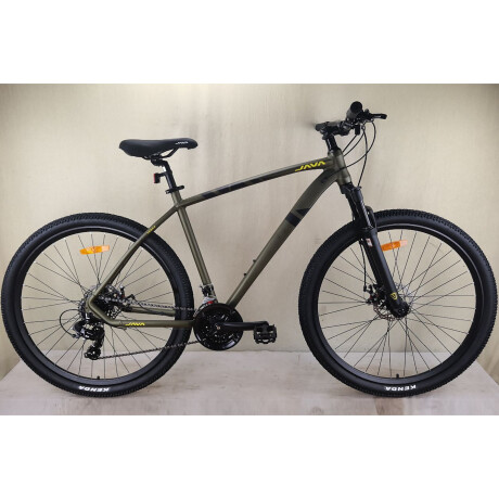 Java - Bicicleta de Mtb Terra - 21 Velocidades. Talle 17. Color Verde / Negro. 001