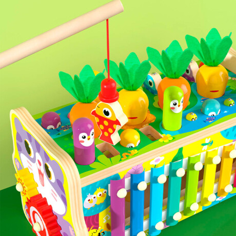 Juego Didáctico Madera Xilófono + Multifunción Niños Jug019009