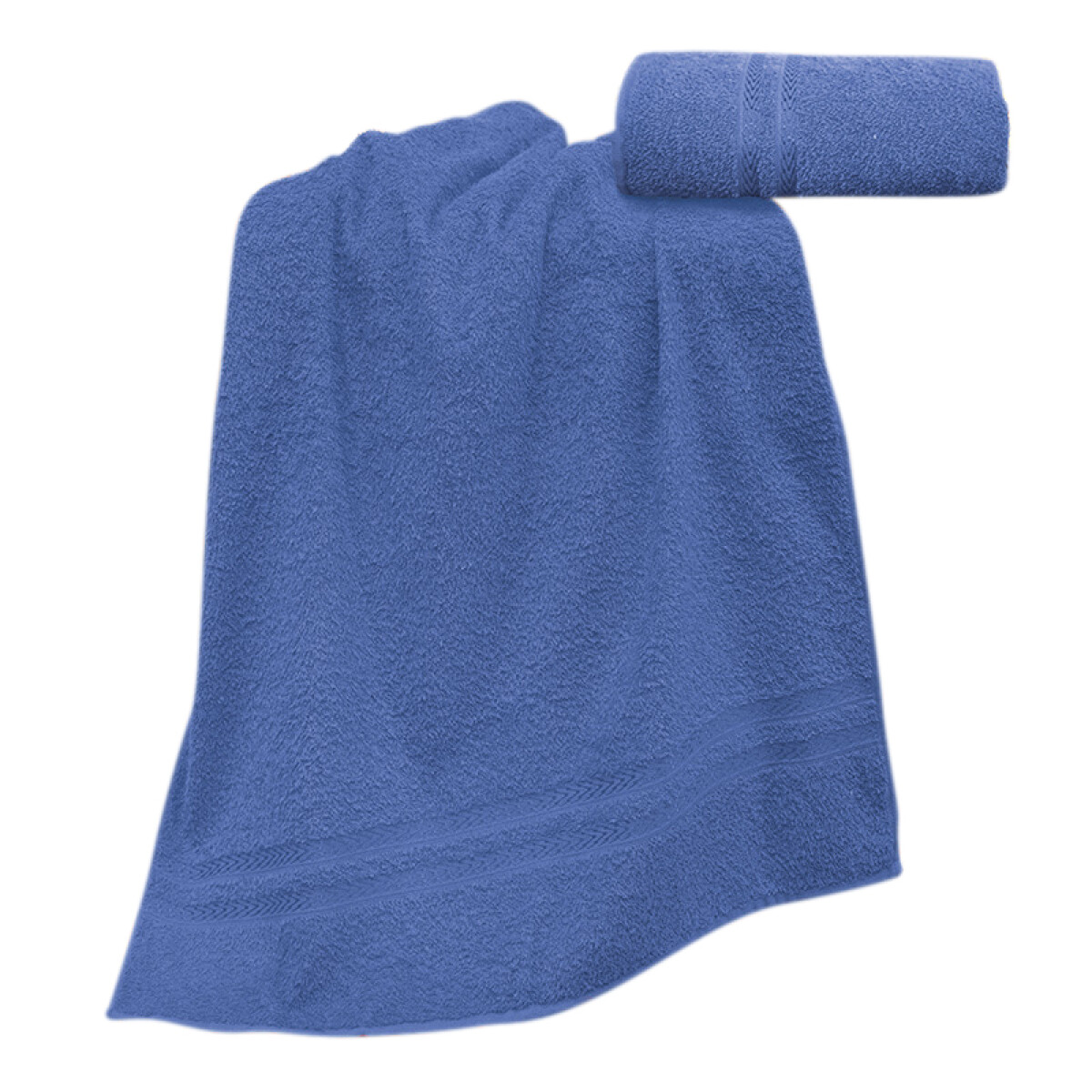 Toalla Paris 100% Algodón 65 x 140 cm Verde - AZUL 