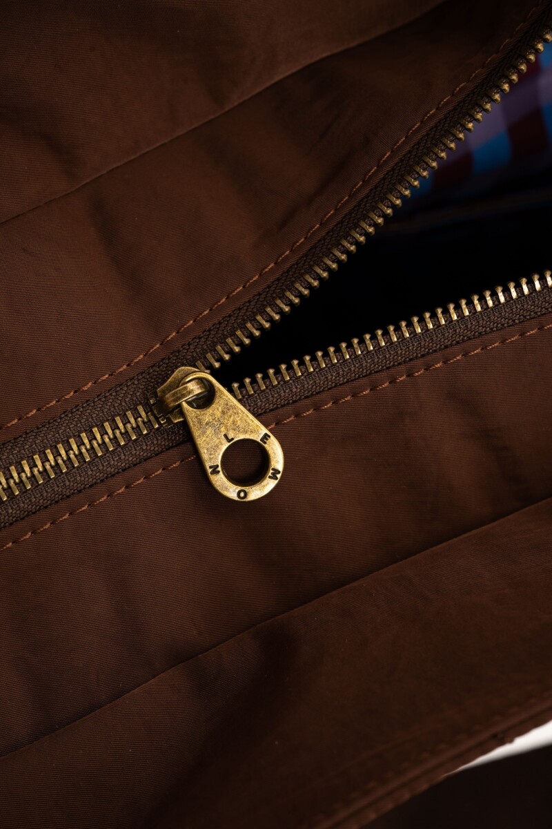 Travel Bag Capitoneada Chocolate