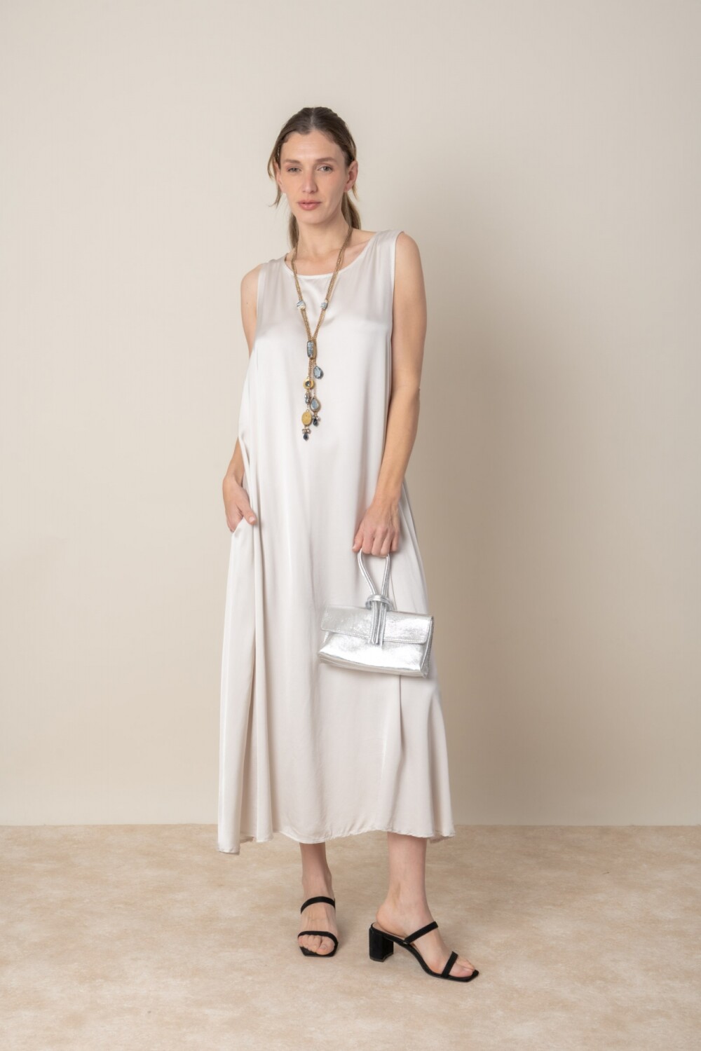 VESTIDO GALAXIA Natural