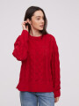 Sweater Petz Rojo Oscuro